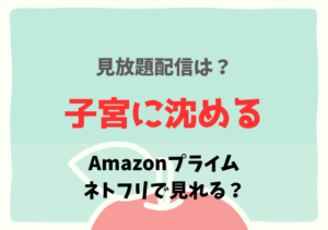 子宮に沈めるはAmazonプライムやネットフリックスどこで見れる？サブスクでフル無料動画の配信は？