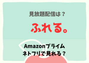 ふれる。はマプラ・ネトフリどこで見れる？サブスク配信動画を無料視聴する！